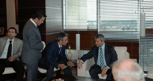 Sanayi ve Ticaret Bakanı Nihat Ergün, YÖREX hakkında bilgi aldı