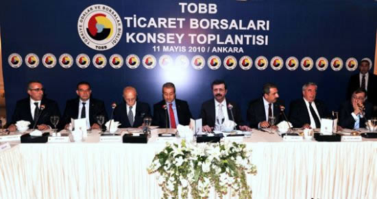 TOBB Ticaret Borsaları Konsey Toplantısı Ortak Bildirisi