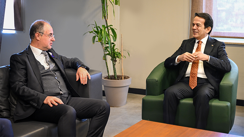 DEFTERDAR KARAYILAN’DAN ATB’YE VERGİ HAFTASI ZİYARETİ