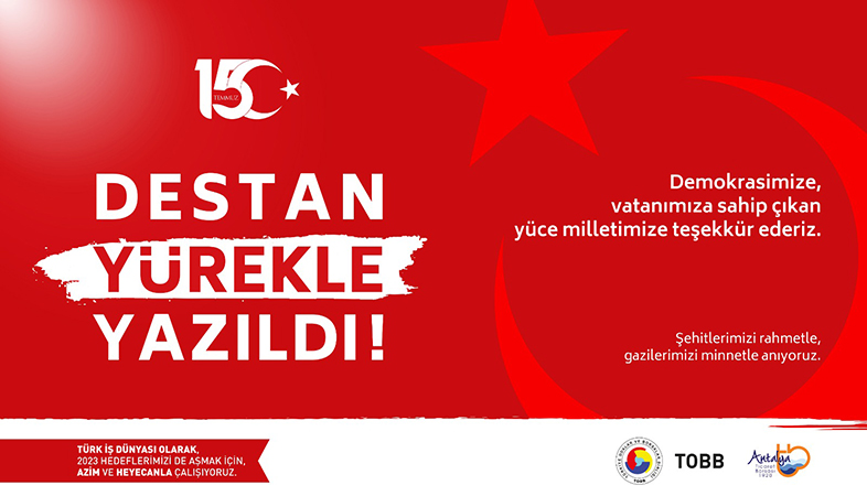 Başkan Çandır’dan 15 Temmuz Mesajı