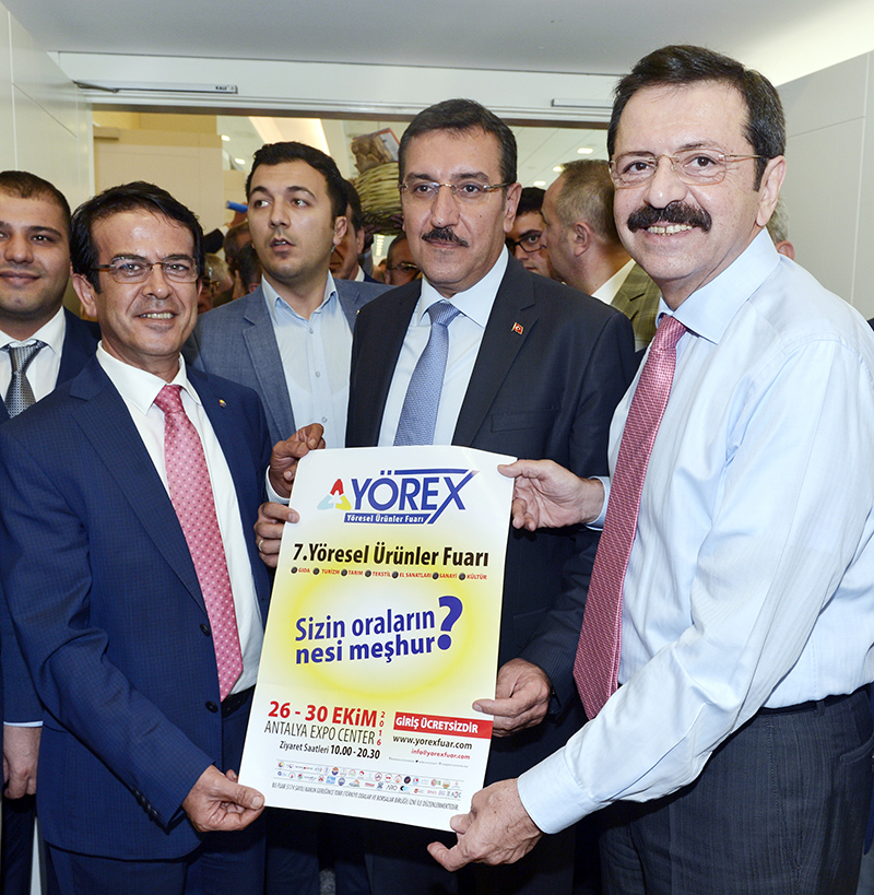 BAKAN TÜFENKÇİ`YE YÖREX DAVETİ