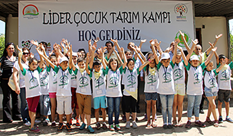 TARIMDA LİDER ÇOCUKLAR ZEYTİNPARK`TA