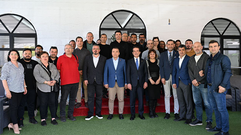 BAŞKAN ÇANDIR AGC BASIN SOHBETLERİNİN KONUĞU OLDU