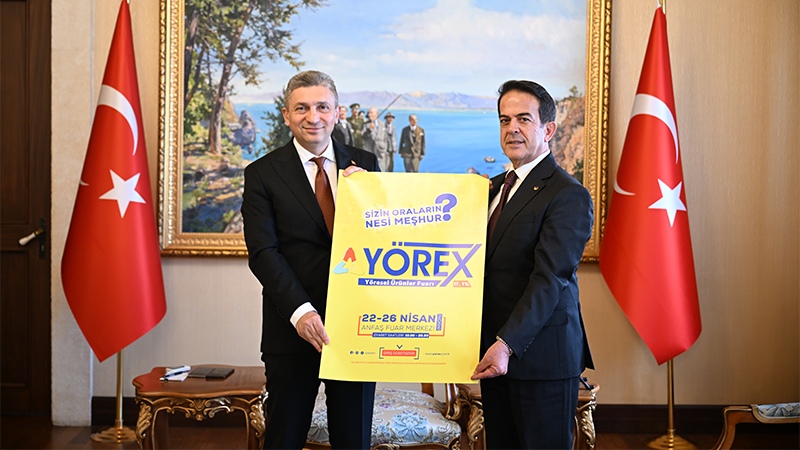 BAŞKAN ÇANDIR’DAN VALİ ŞAHİN’E YÖREX DAVETİ