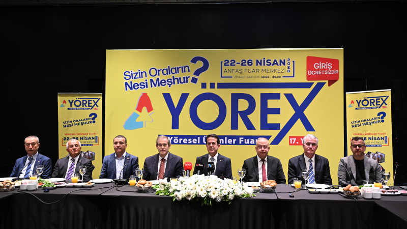TÜRKİYE’NİN EN SEVİLEN FUARI YÖREX’İN BASIN LANSMANI YAPILDI