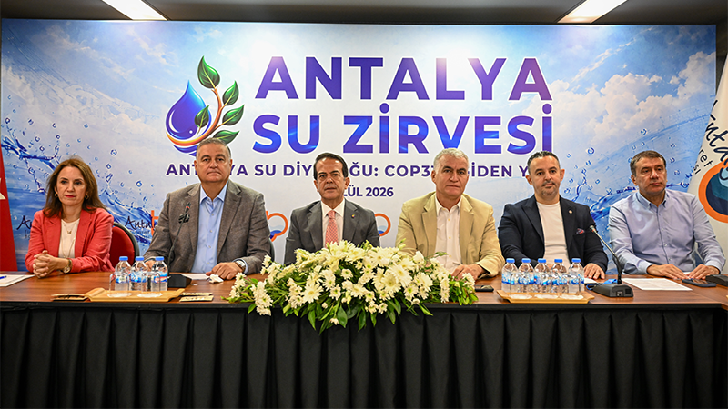 ANTALYA SUYUNU KORUYACAK DÜNYAYA ÖRNEK OLACAK