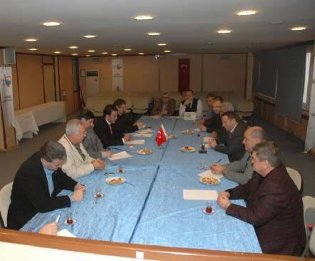 Başkan Çandır, meslek komite başkanlarıyla bir araya geldi